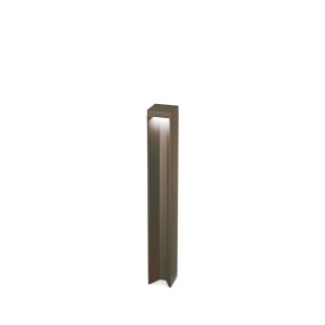Stalpi iluminat exterior, Stalp LED exterior Kurt , 11W, 240lm, lumina calda (3000 K), IP54, coffee, Ideal Lux - savelectro.ro