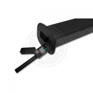 Stalp LED pentru exterior negru, 7.5W, 380lm, lumina neutra (4000K), IP54, Masterled [7]- savelectro.ro