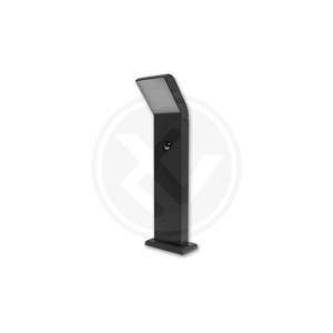 Corpuri de iluminat exterior, Stalp pentru exterior LED Clark, 12W, 500 mm, senzor de miscare, negru, Masterled - savelectro.ro