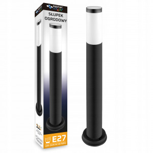 Stalp pentru exterior Manila Masterled, negru, 650 mm, dulie E27, rotund [5]- savelectro.ro