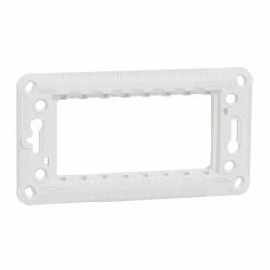 Suport 4 module, plastic, IP20, Schneider Noua Unica [1]- savelectro.ro