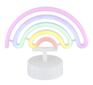 Veioza LED forma de curcubeu 2W, IP20, baterie, opal/alb [3]- savelectro.ro