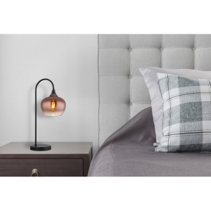 Veioza Maxy, 1xE27, IP20, negru mat/cupru, Globo Lighting [5]- savelectro.ro