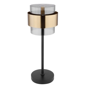 Veioza Milley, 1xE27, IP20, negru/auriu, Globo Lighting [5]- savelectro.ro