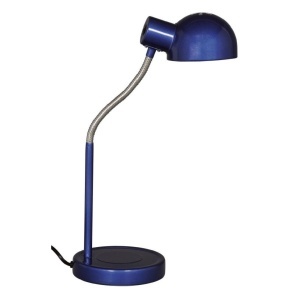 Veioze, Veioza Teddy, 1xE27, albastra + crom, Klausen - savelectro.ro