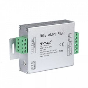 Amplificator banda led RGB 12A 12-24V V-TAC [1]- savelectro.ro