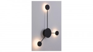 Aplica Amadeo LED, metal, negru, 750 lm, lumina neutra (4000K), 6259, Rabalux [3]- savelectro.ro