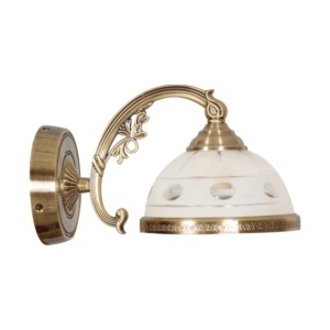 Aplice, Aplica Camille, 1xE27, bronz + alb, Klausen - savelectro.ro