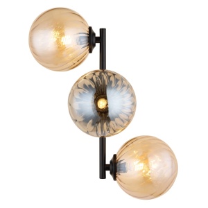 Aplica Conor 3xG9, IP20, neagra mat, Globo Lighting