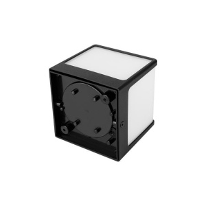 Aplica de exterior Cube-2, GX53, IP54, neagra, Masterled [6]- savelectro.ro