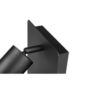 Aplica de perete Kaliso GU10 USB, negru, 150mm, Masterled [5]- savelectro.ro