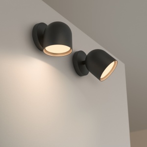Aplica Dodo 2xGX53, IP20, neagra, Ideal Lux [2]- savelectro.ro