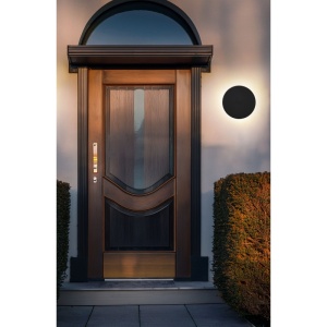 Aplica LED exterior Lamont 15W, lumina calda/neutra/rece, 1200 lm, IP44, neagra, Globo Lighting [4]- savelectro.ro