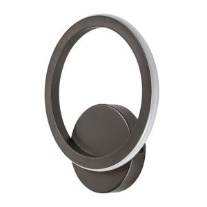 Corpuri de iluminat, Aplica LED pentru baie Laven, 8W, 630 lm, lumina neutra (4000 K), IP44, gri, Rabalux - savelectro.ro