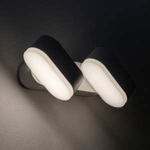 Aplica LED pentru exterior Joker, 14 W, 840 lm, lumina neutra (4000K), neagra, Klausen [2]- savelectro.ro