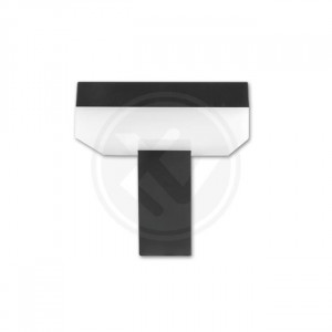 Aplica LED pentru exterior, neagra, 7.5W, 350lm, lumina neutra (4000K), IP54, Masterled [7]- savelectro.ro