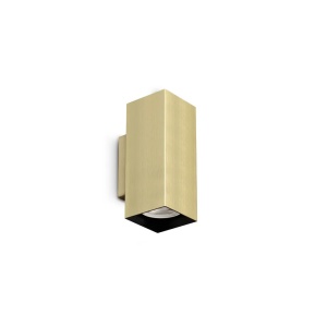 Aplice, Aplica Look patrata D60 H150, 2xGU10, IP20, alama, Ideal Lux - savelectro.ro
