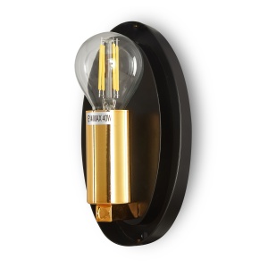 Aplica Mabell MOD306WL-01G, 1xE14, aurie+neagra, IP20, Maytoni [3]- savelectro.ro