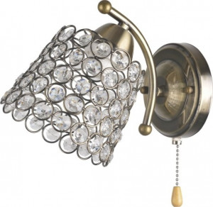 Aplice, Aplica Myrna LY-3322, cu intrerupator, 1xE27 ,bronz, IP20, Klausen - savelectro.ro