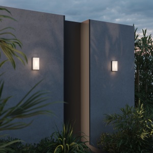 Aplica pentru exterior LED Badd O454WL-L10GF3K, 10W, 700lm, lumina calda, IP54, grafit, Maytoni [2]- savelectro.ro