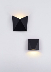 Aplica pentru exterior LED Beekman O577WL-L5B, 5W, 420lm, lumina calda, IP54, neagra, Maytoni [2]- savelectro.ro