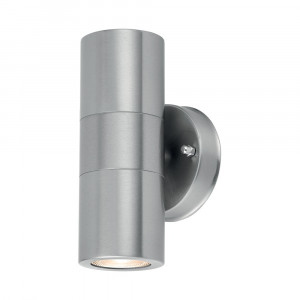 Aplica pentru exterior Rita, 2 becuri, dulie GU10, argintiu, Braytron [1]- savelectro.ro