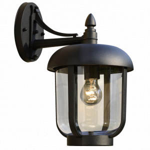 Aplice si felinare exterior, Aplica pentru exterior Tolson, 1 bec, dulie E27, neagra, Klausen - savelectro.ro