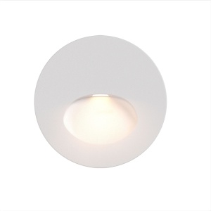 Aplica pentru scari LED Bil O015SL-L3W3K, 3W, 60lm, lumina calda, IP54, alba, Maytoni [1]- savelectro.ro
