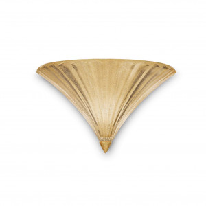 Aplice, Aplica Santa 087375, 1xE14, aurie, IP20, Ideal Lux - savelectro.ro