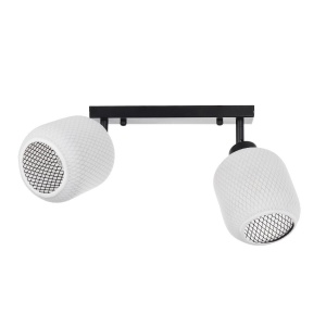 Aplica Sundre AP2, 2xE27, alba, neagra, Klausen [1]- savelectro.ro