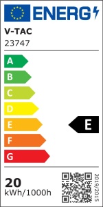 Bec LED 20W (150W), E27, A80, V-TAC, Lumina Calda (3000K) [9]- savelectro.ro
