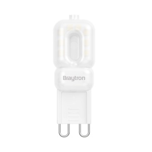 Bec LED dimabil 3W(20W) Braytron, G9, 260 lm, lumina calda (3000 K), clasa energetica F [1]- savelectro.ro