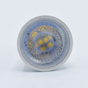 Bec led GU10 dimabil 7W (50W), 500 lm, 38 grade, lumina neutra (4500K), semiclar, Optonica