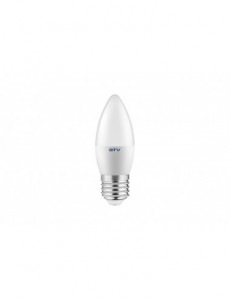 Bec led lumanare GTV, G45 E27 6W, 470lm, 160grade, lumina calda 3000K