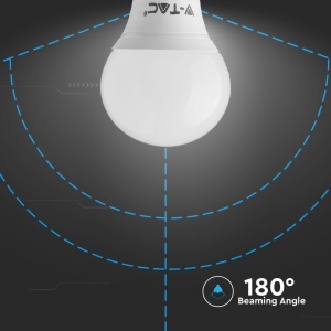 Bec led sferic 5.5W(50W), dulie E14, forma G45, lumina calda(2700 K), V-TAC [5]- savelectro.ro