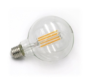 Becuri cu LED, Bec Vintage LED 10W(90W) Lumen, G95, E27, 1300 lm, lumina calda (2800 K), clasa energetica E - savelectro.ro