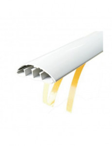 Canal cablu, Canal cablu pardoseala cu adeziv 70x18, alb, bara 2 metri - savelectro.ro