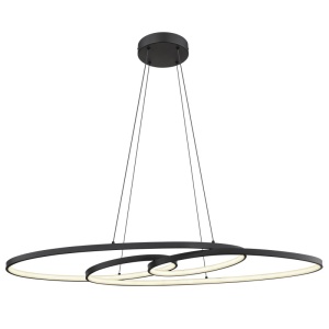 Candelabru LED Spira 39W, 1880 lm, lumina calda/neutra/rece, memorie, 100 cm, negru mat, Globo Lighting [4]- savelectro.ro