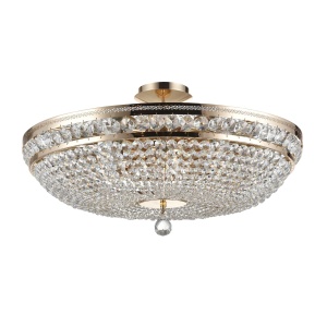 Candelabru Ottilia DIA700-CL-12-G, 12xE14, auriu+tarnsparent, IP20, Maytoni [4]- savelectro.ro