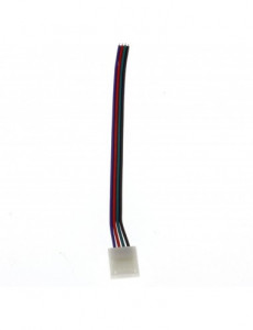 Accesorii banda LED, Conector banda led RGB cu 15 cm cablu - savelectro.ro