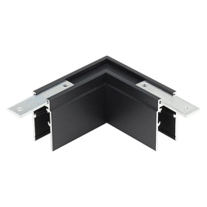 Conector unghi interior pentru sina magnetica 5207-OP - 5209-OP, IP20, negru, Optonica [1]- savelectro.ro