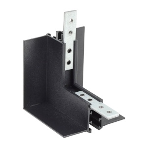 Conector vertical de colt exterior pentru sina magnetica M05-R, negru, Optonica [6]- savelectro.ro