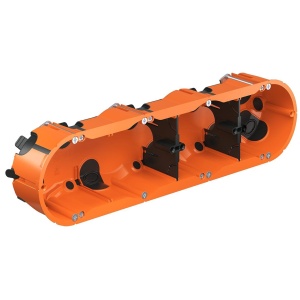 Doze, Doza aparataj pentru rigips, 4 posturi, Kaiser, etansa - savelectro.ro