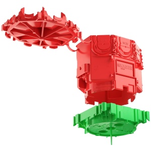 Doze, Doza cilindrica pentru beton, diametru 35mm, Kaiser - savelectro.ro