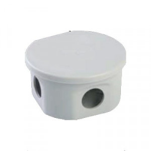Accesorii pentru managementul cablurilor, Doza legatura IP40, Ø90mm, gri, Mutlusan - savelectro.ro