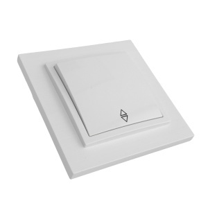 Intrerupator cap scara, alb, 10A, Olbia Titan