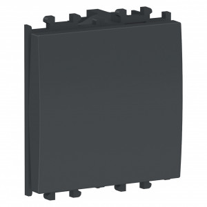 Prize si intrerupatoare, Intrerupator cruce, 2 module negru, Schneider Easy Styl - savelectro.ro