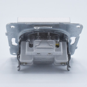 Intrerupator simplu, 10A, IP20, Argintiu, Panasonic Arkedia Slim / Karre Plus