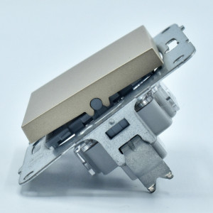 Intrerupator simplu, 10A, IP20, Bronz, Panasonic Arkedia Slim - Karre Plus