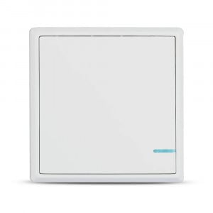 Intrerupator simplu Wireless Smart, 10A, protectie IP54, alb, V-TAC [1]- savelectro.ro